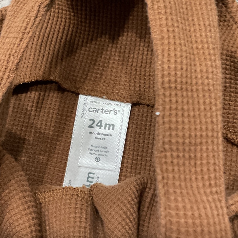 Carter’s Brown Overalls - Picture 3 of 5